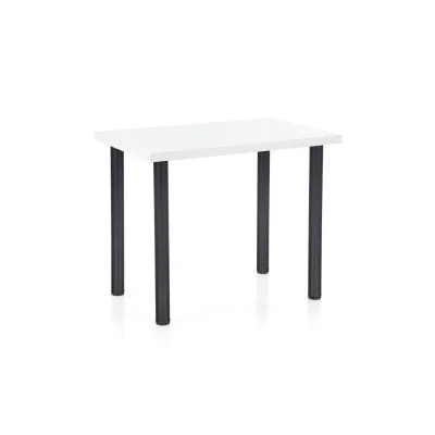 TABLE MODEX 90, TABLE TOP - WHITE, LEGS - BLACK